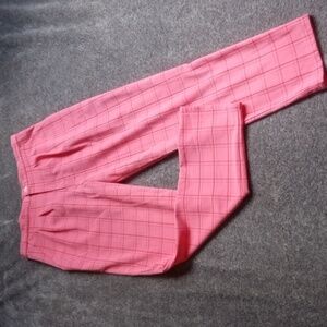 Urban Renewal pleat front windowpane pants